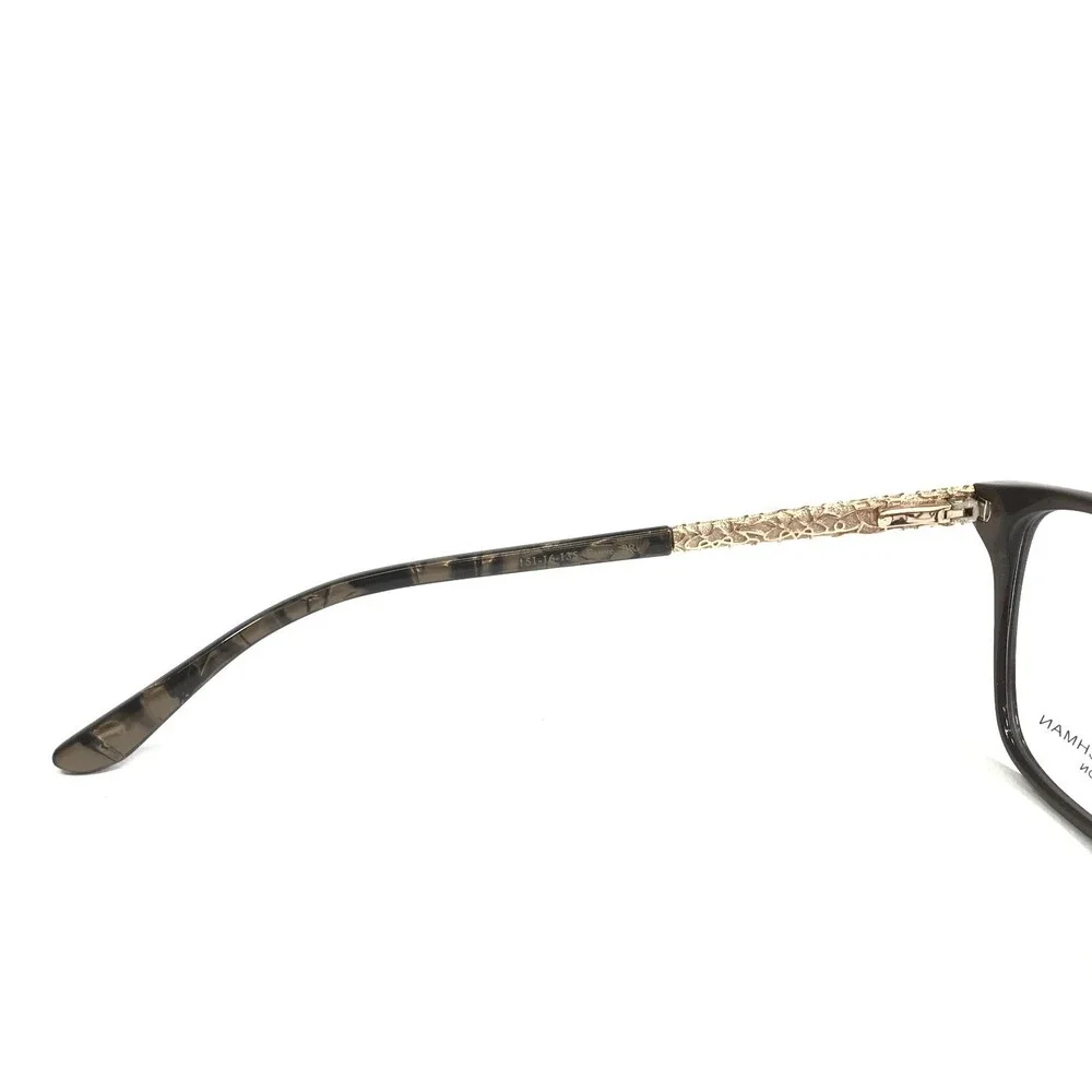 Dana Buchman Eyeglasses Frames Fauve BR Brown Gold Cat Eye 51-16-135